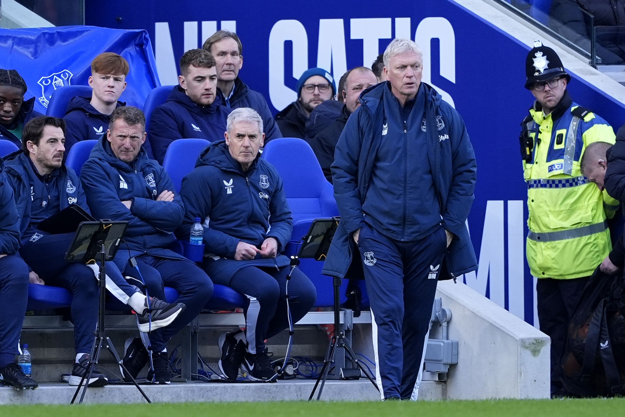 Everton manager David Moyes (Peter Byrne/PA)