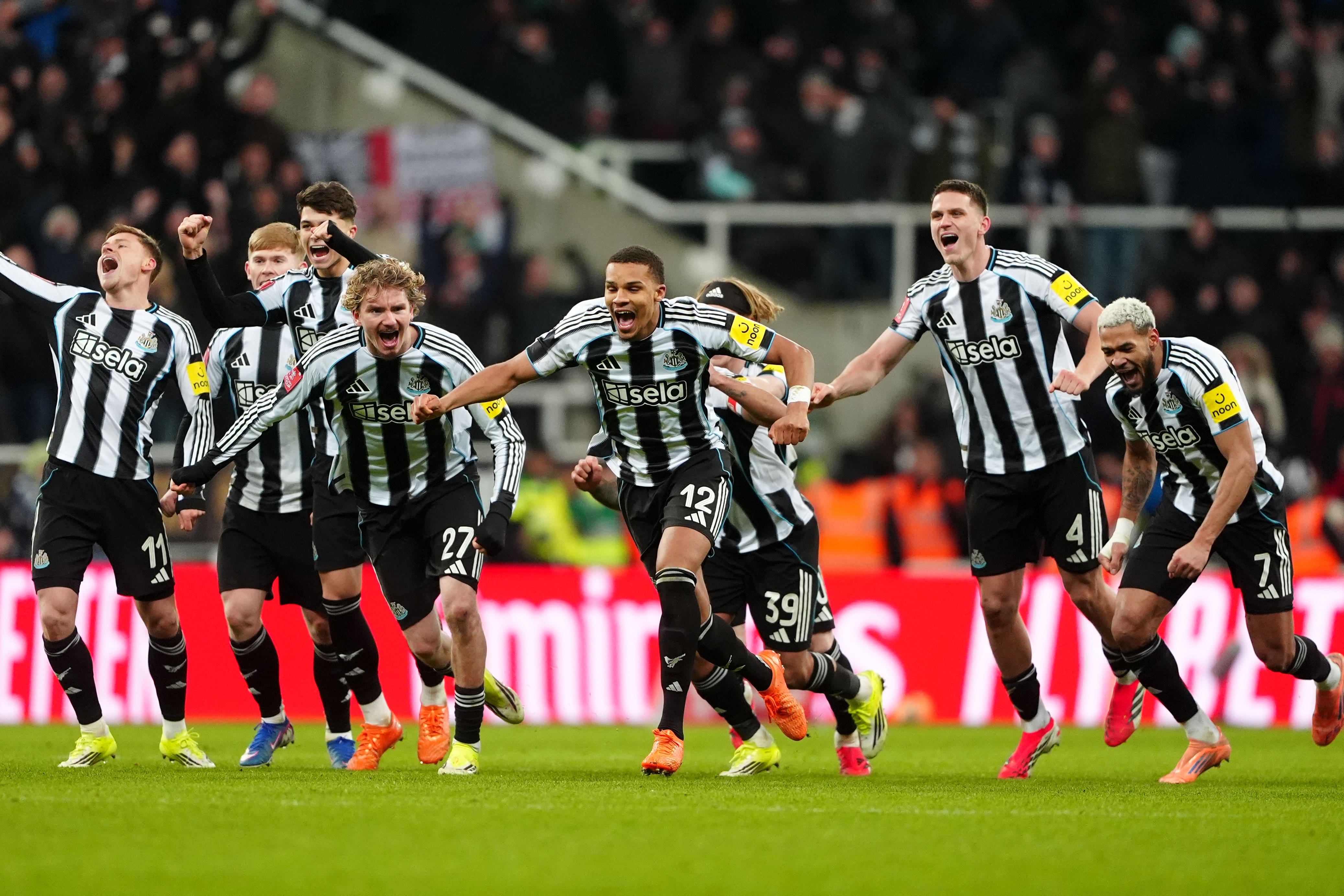 Newcastle boss Eddie Howe was left counting the cost of a gruelling FA Cup third-round victory over Bournemouth (Owen Humphreys/PA)
