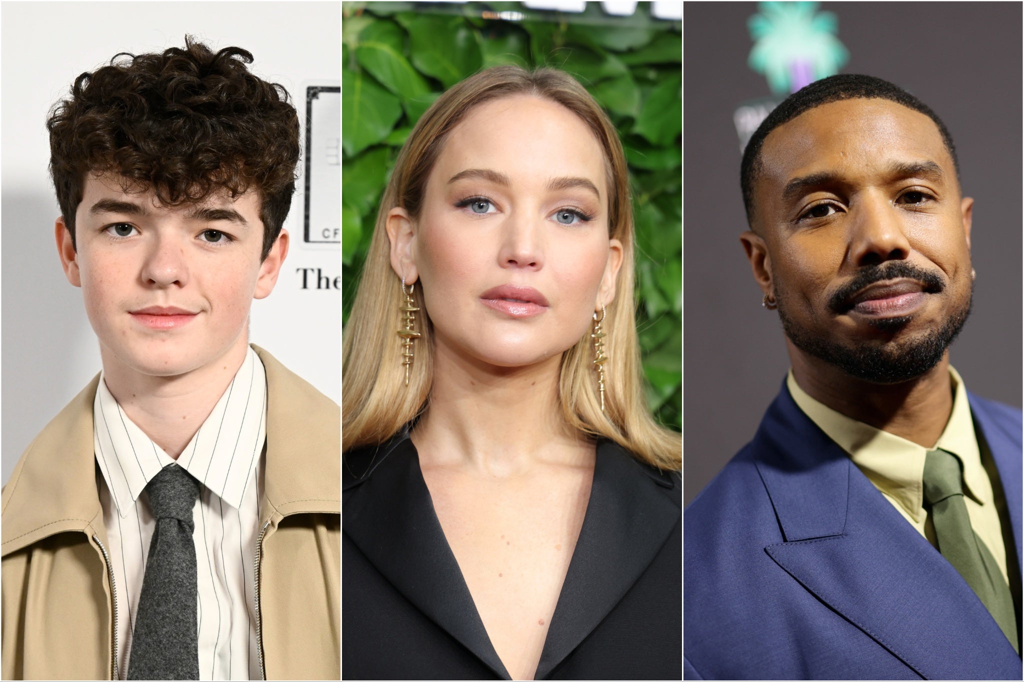 <p>Owen Cooper, Jennifer Lawrence and Michael B Jordan are among the 2026 Golden Globe nominees</p>