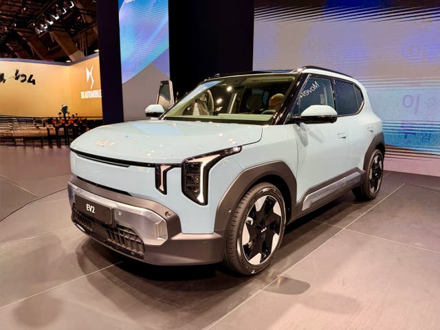 <p>The new Kia EV2 was one of the stars of the Brussels Motor Show</p>