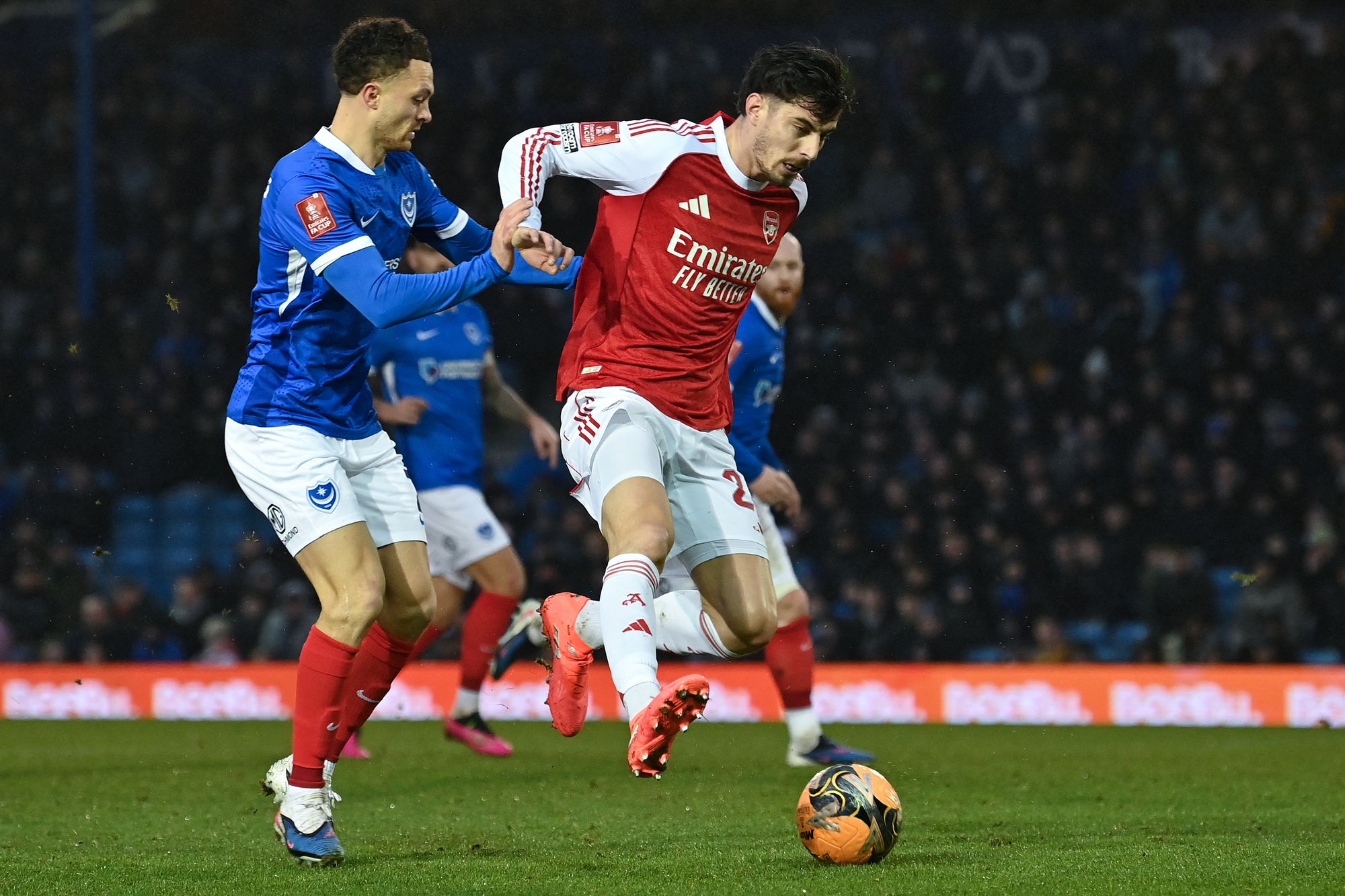 Kai Havertz played his first minutes since the opening weekend of the season after recovering from injury
