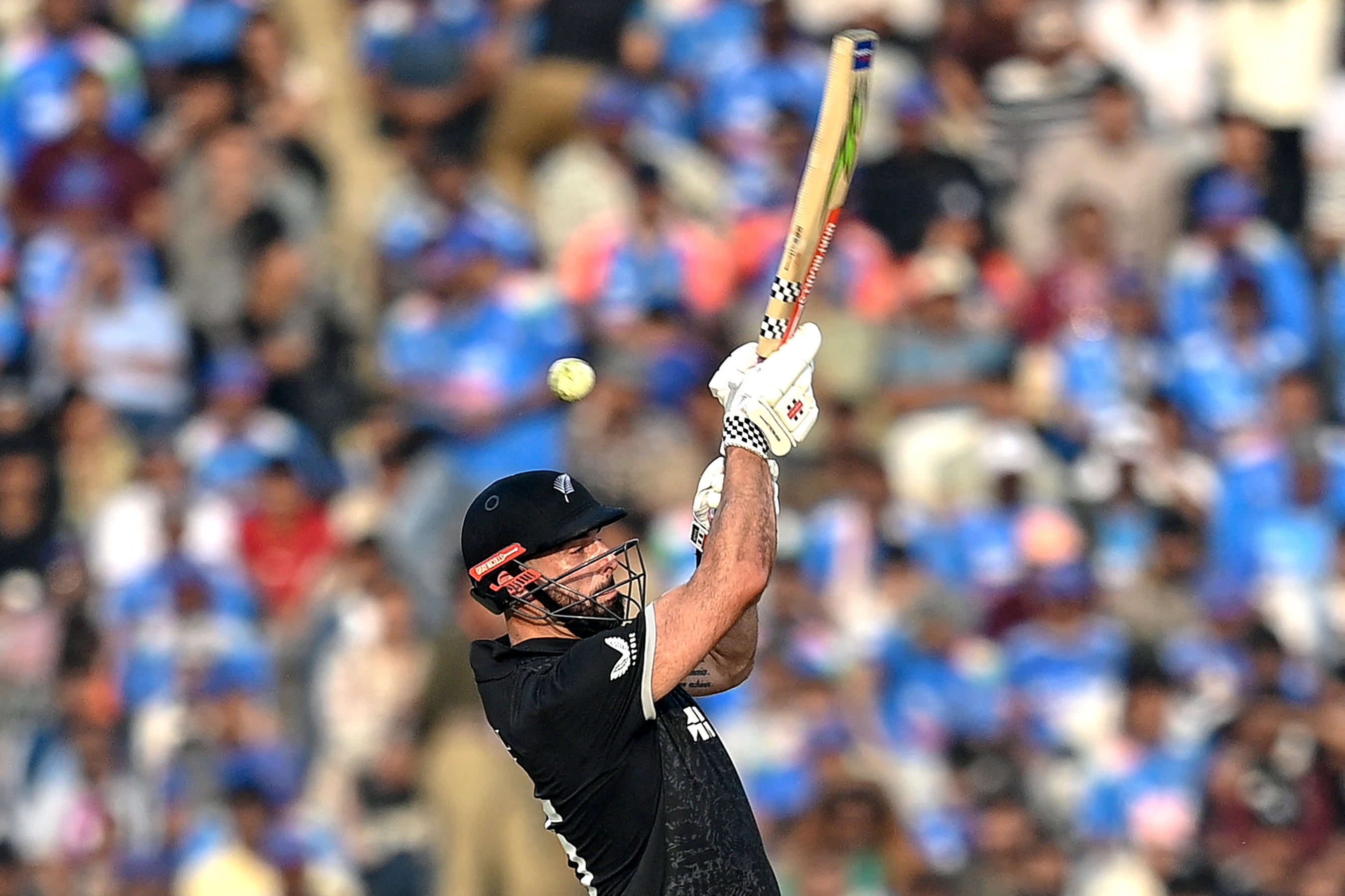 Daryl Mitchell anchored New Zealand’s innings