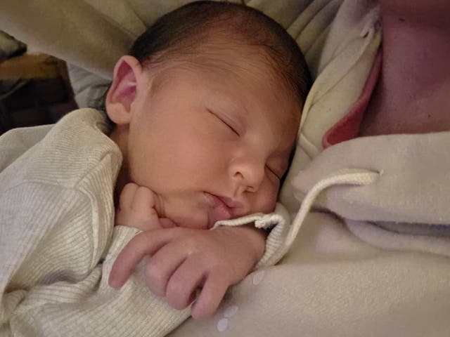 <p>Alicia Hardie, whose daughter Cora was born three weeks early on Christmas Eve has welcomed a new service after newborn babies with jaundice can now be treated at home in a special sleeping bag-style garment following the launch of a Hospital at Home service by Scotland's biggest health board</p>