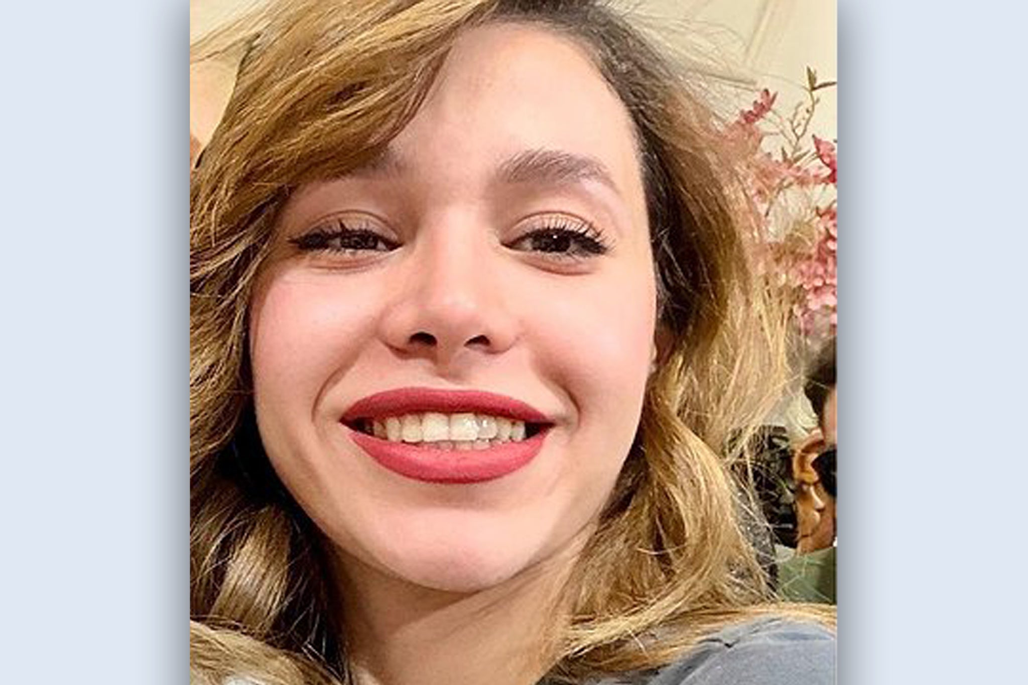 Rubina Aminian, 23, was a student of textile and fashion design, according to Iran Human Rights