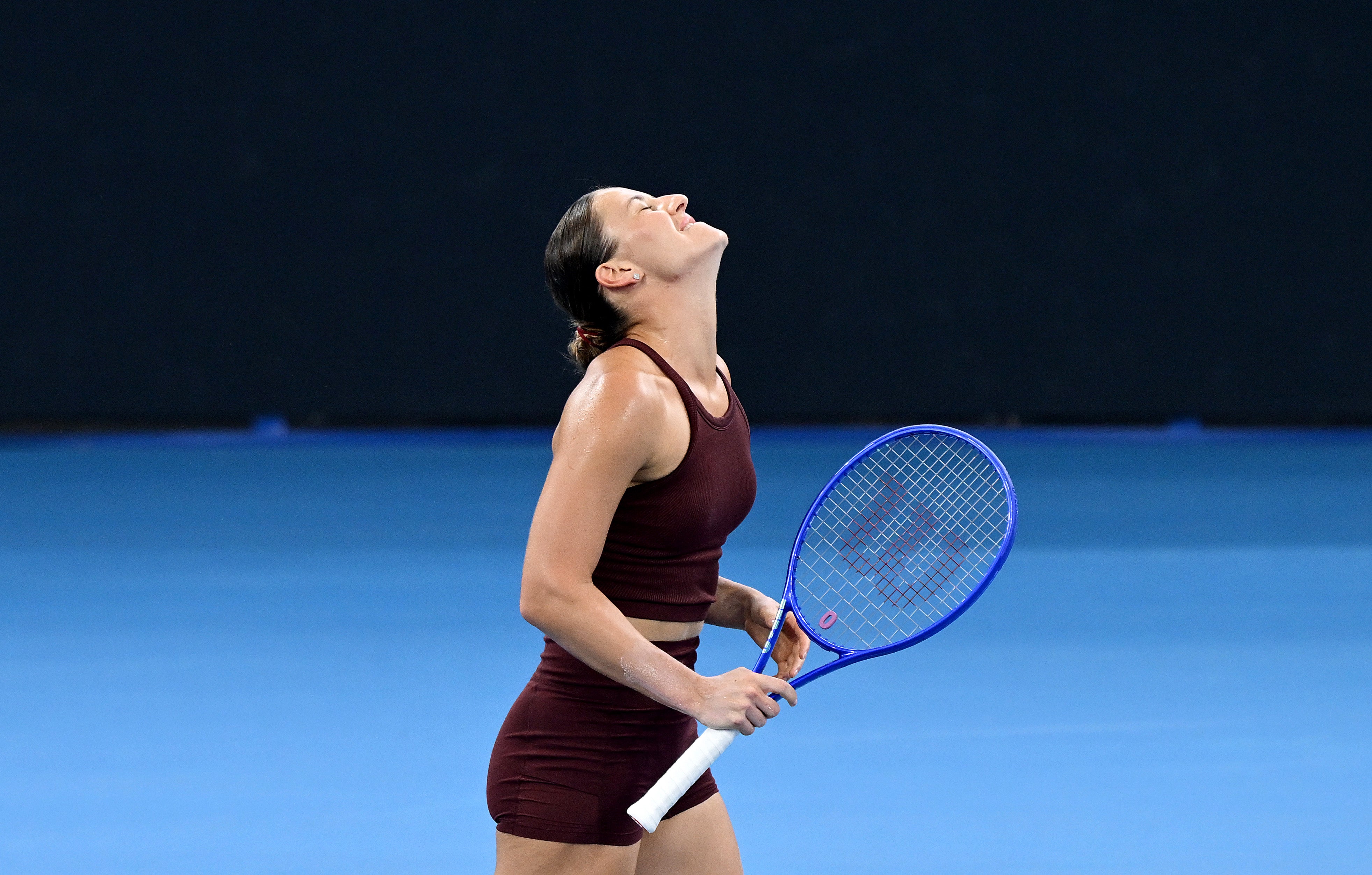 Marta Kostyuk couldn’t live with her opponent