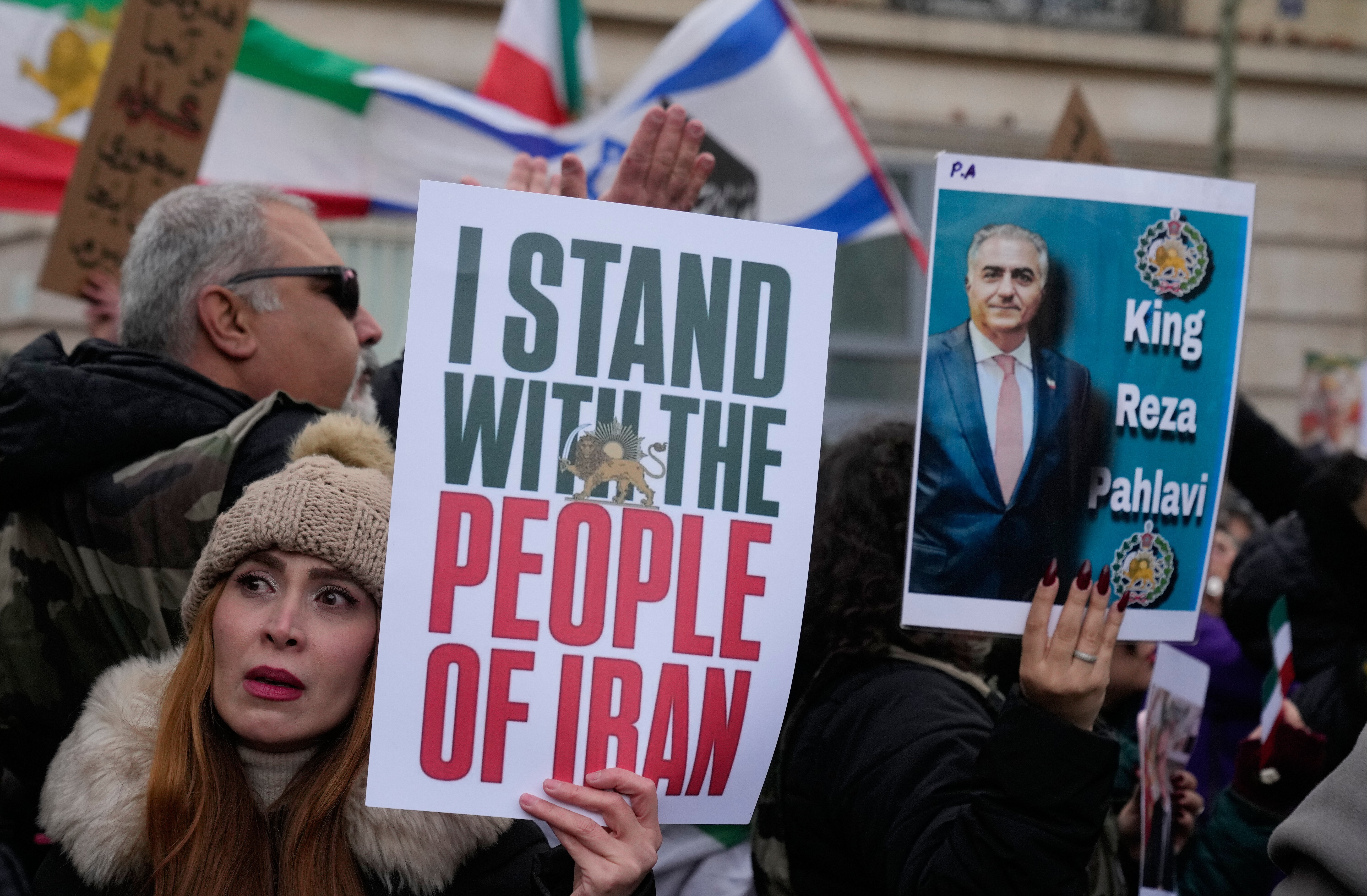 France Iran Protest