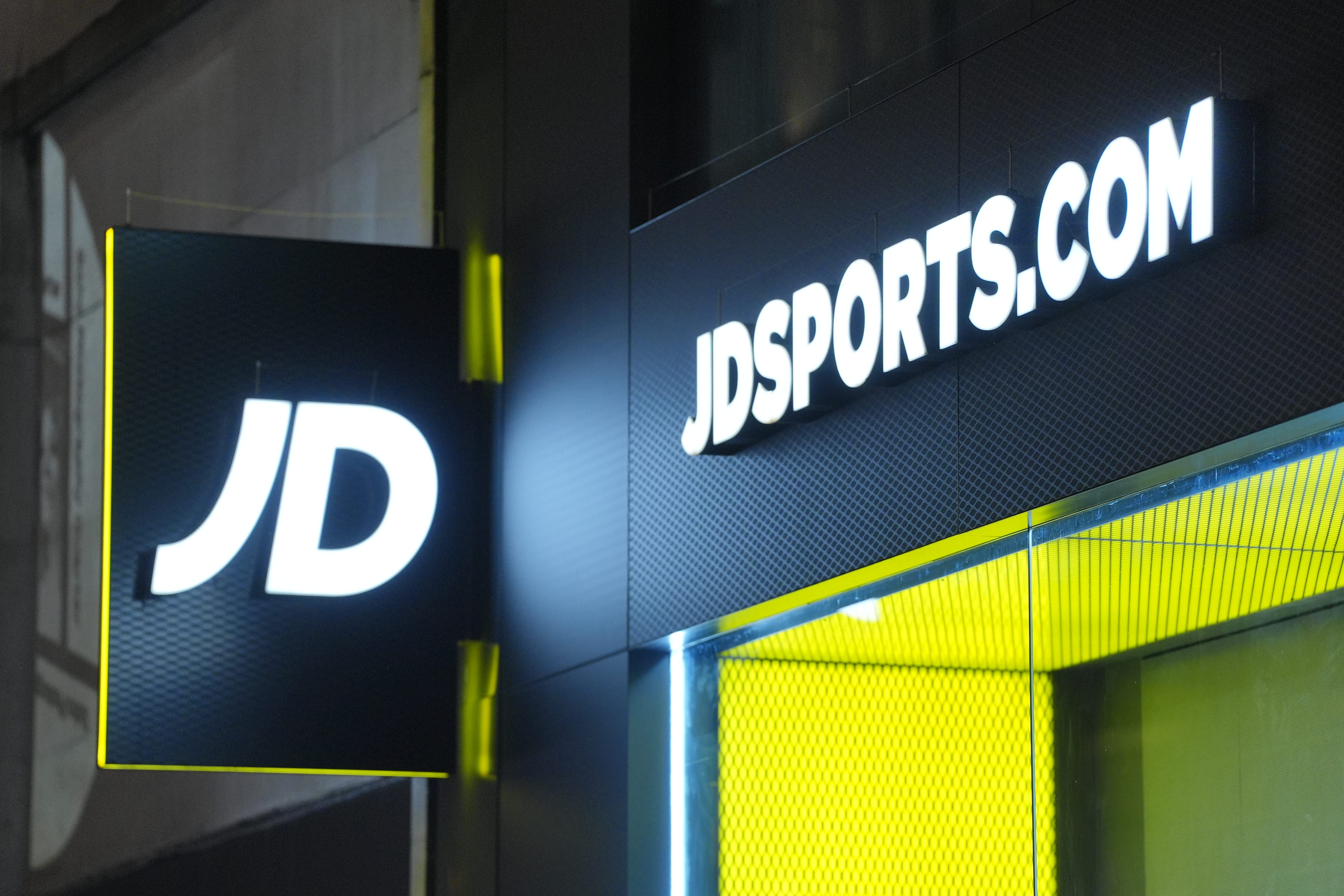 The JD Sports store in Oxford Street, London (Jonathan Brady/PA)