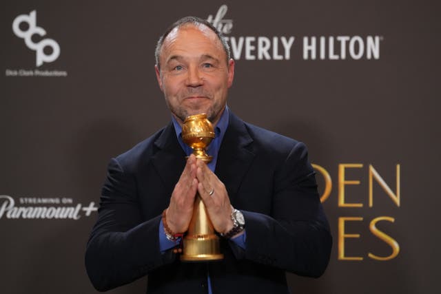 <p>Stephen Graham won best performance by a male actor in a limited series, anthology series, or a motion picture made for television (AP/Chris Pizzello)</p>