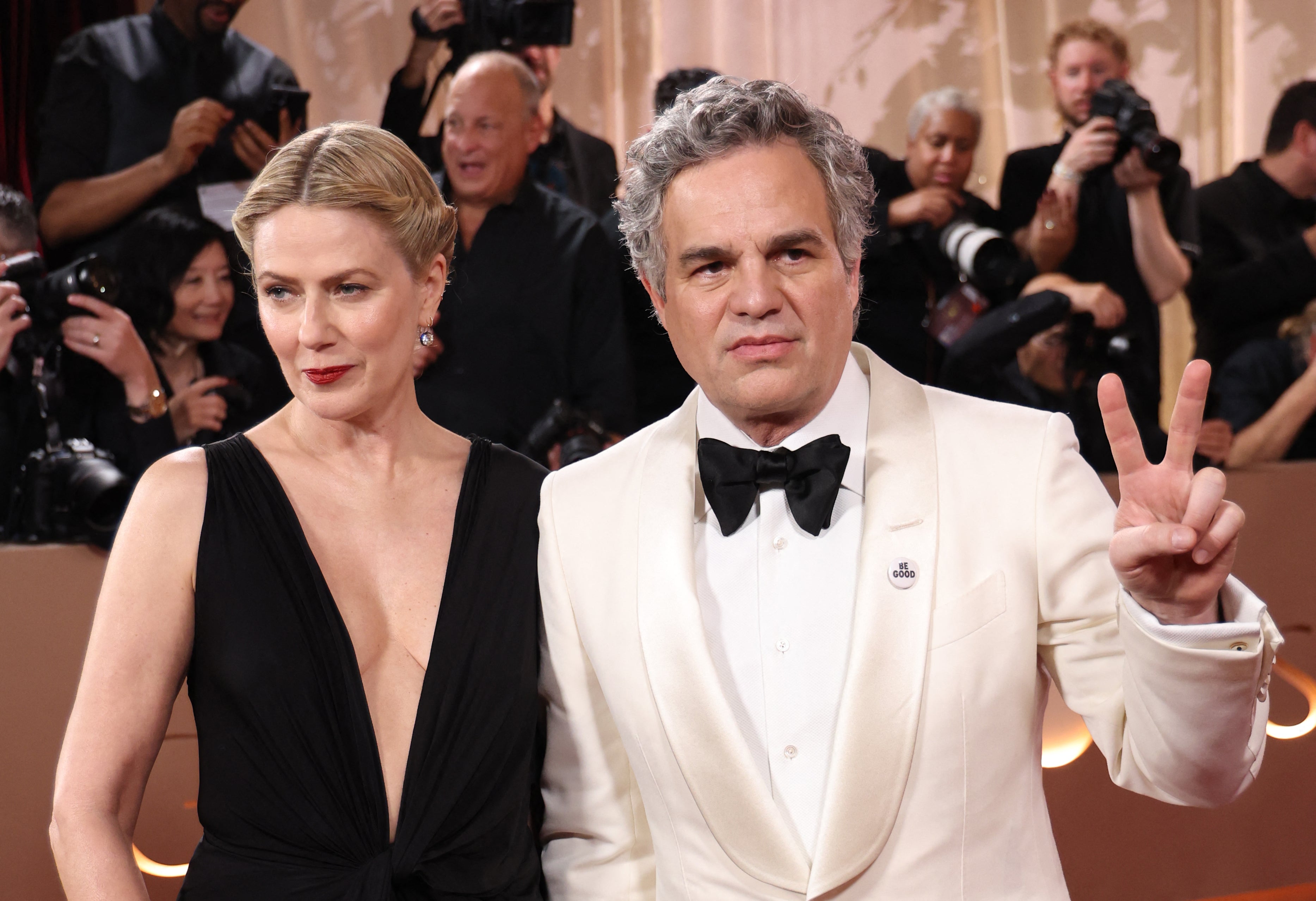 Mark Ruffalo spoke out against President Donald Trump on the red carpet at the Golden Globes this year