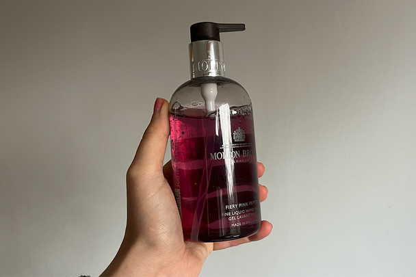 Molton Brown fiery pink pepper hand wash 