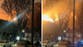 Fireball erupts as London recycling centre is engulfed in flames