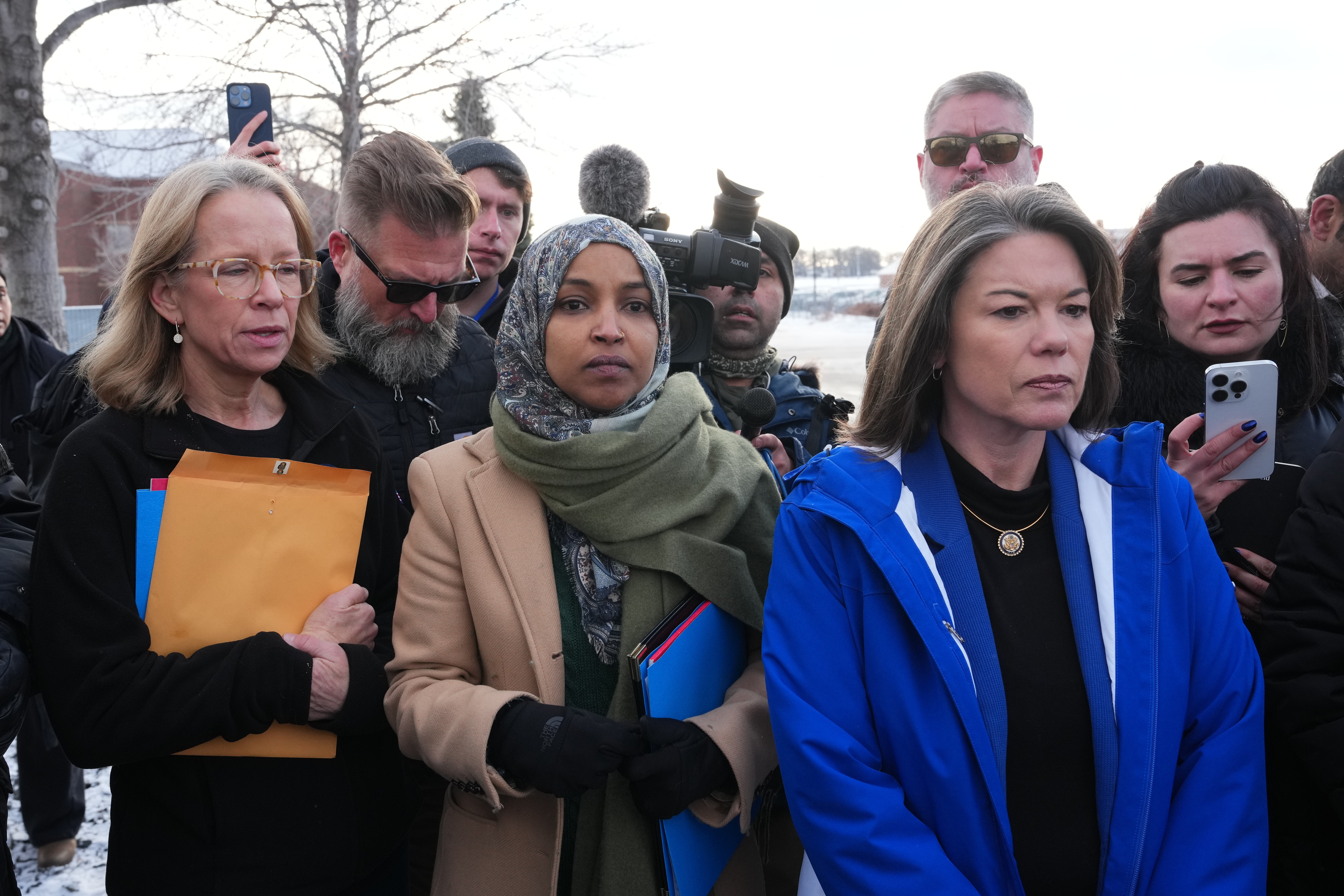 Minnesota Democratic Reps. Kelly Morrison, Ilhan Omar and Angie Craig were denied access to an immigration detention facility in Minneapolis after Kristi Noem quietly changed policy to require a week’s notice before lawmakers’ oversight visit