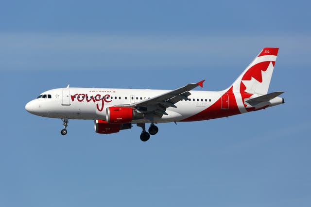 <p>The incident occurred on Air Canada Rouge flight AC1502 from Toronto to Moncton</p>