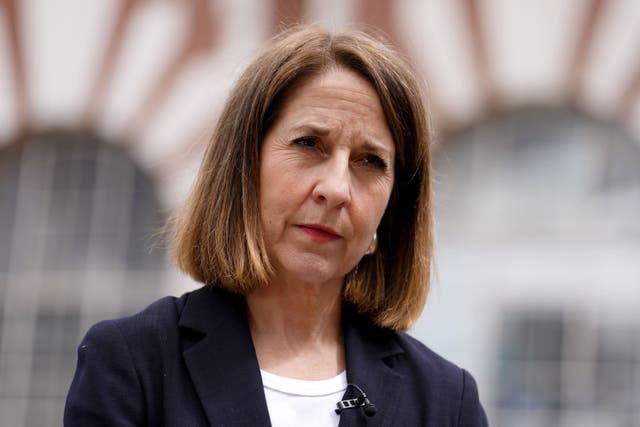 Liz Kendall (Jordan Pettitt/PA)