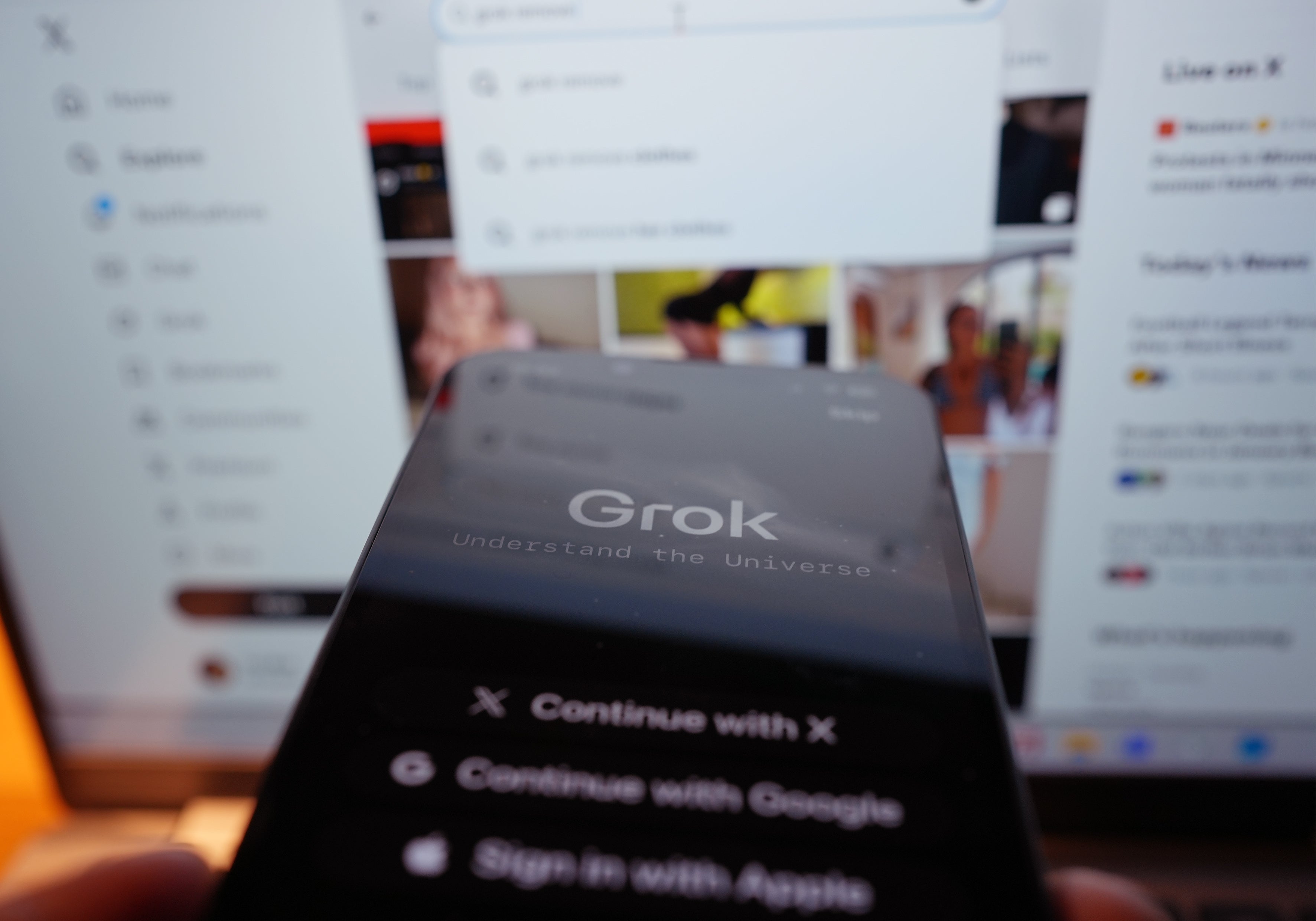<p>Grok was developed by a company founded by Elon Musk called xAI (Yui Mok/PA)</p>