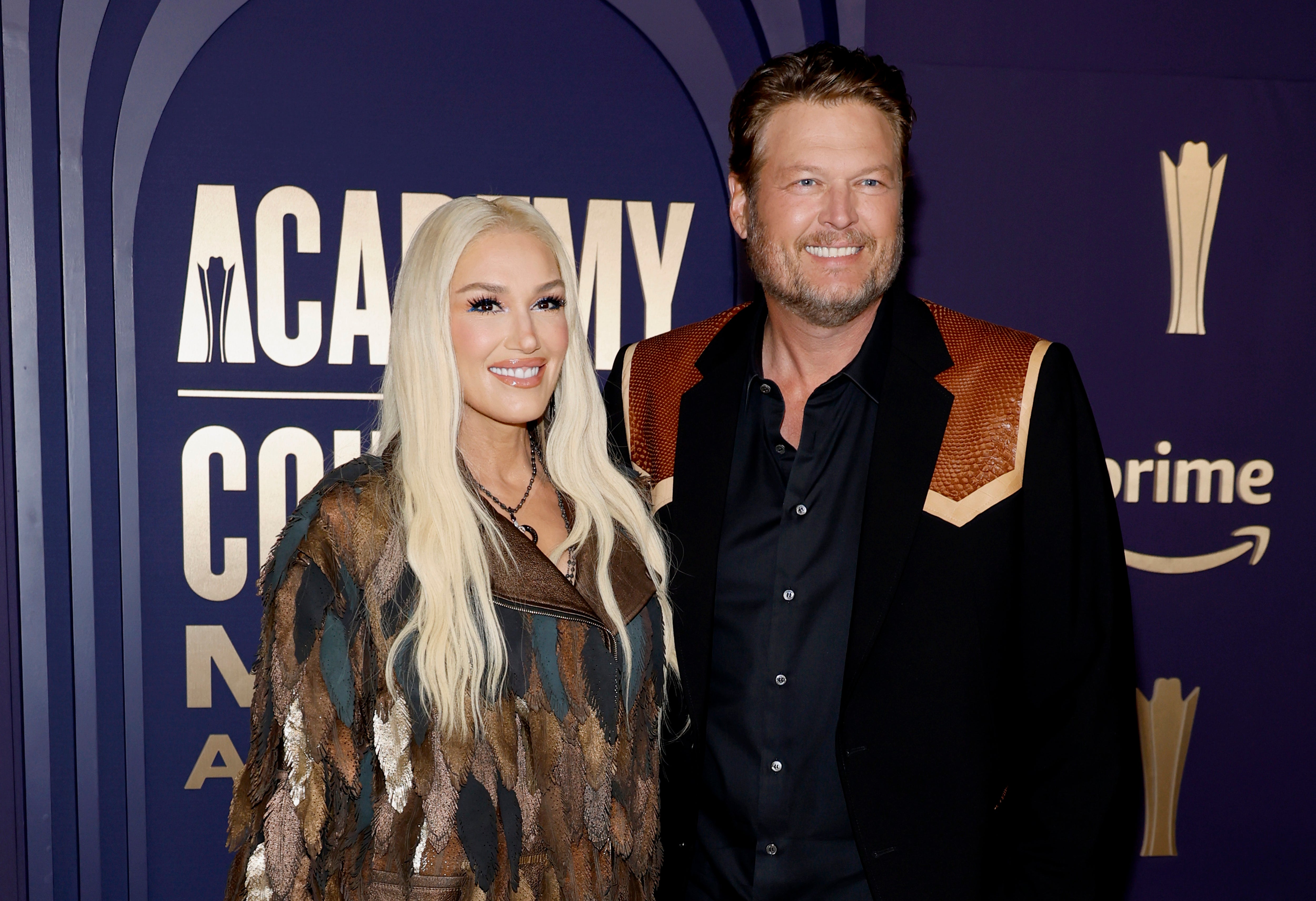 <p>Blake Shelton said at ‘Country Countdown USA’ that tabloids will claim he and his wife are divorced after not being seen out and about together</p>