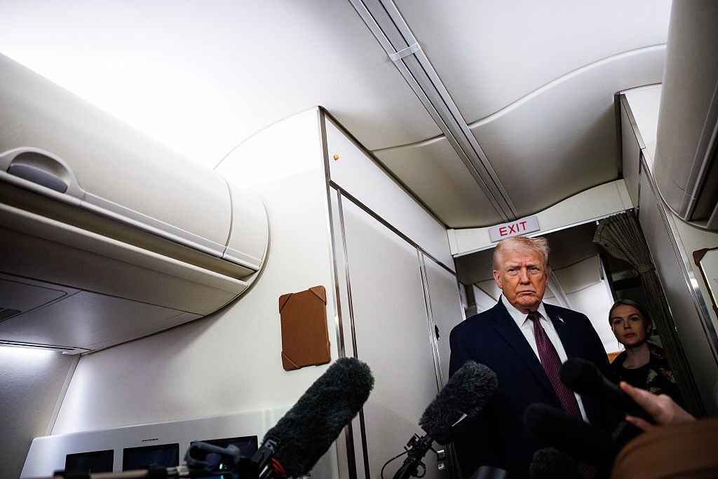 Donald Trump said on Sunday that he was considering several options to respond to growing protests and violent government crackdowns in Iran