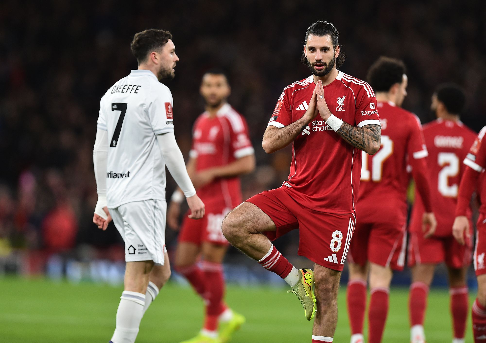 Dominik Szoboszlai marries the sublime with the ridiculous on night of mixed fortune