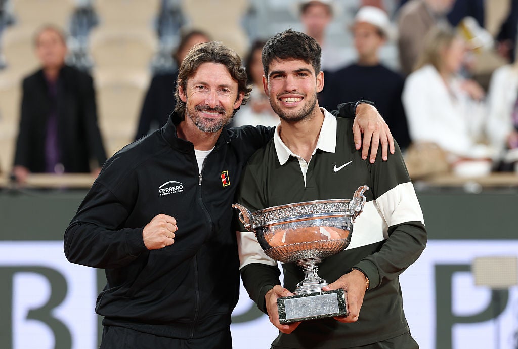 Alcaraz’s split with Ferrero was the biggest news of the tennis off-season and comes ahead of the Spaniard’s career grand slam bid