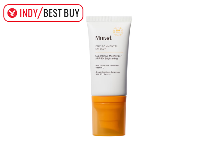 Murad superactive moisturiser SPF 50, brightening, best anti-ageing day cream, IndyBest