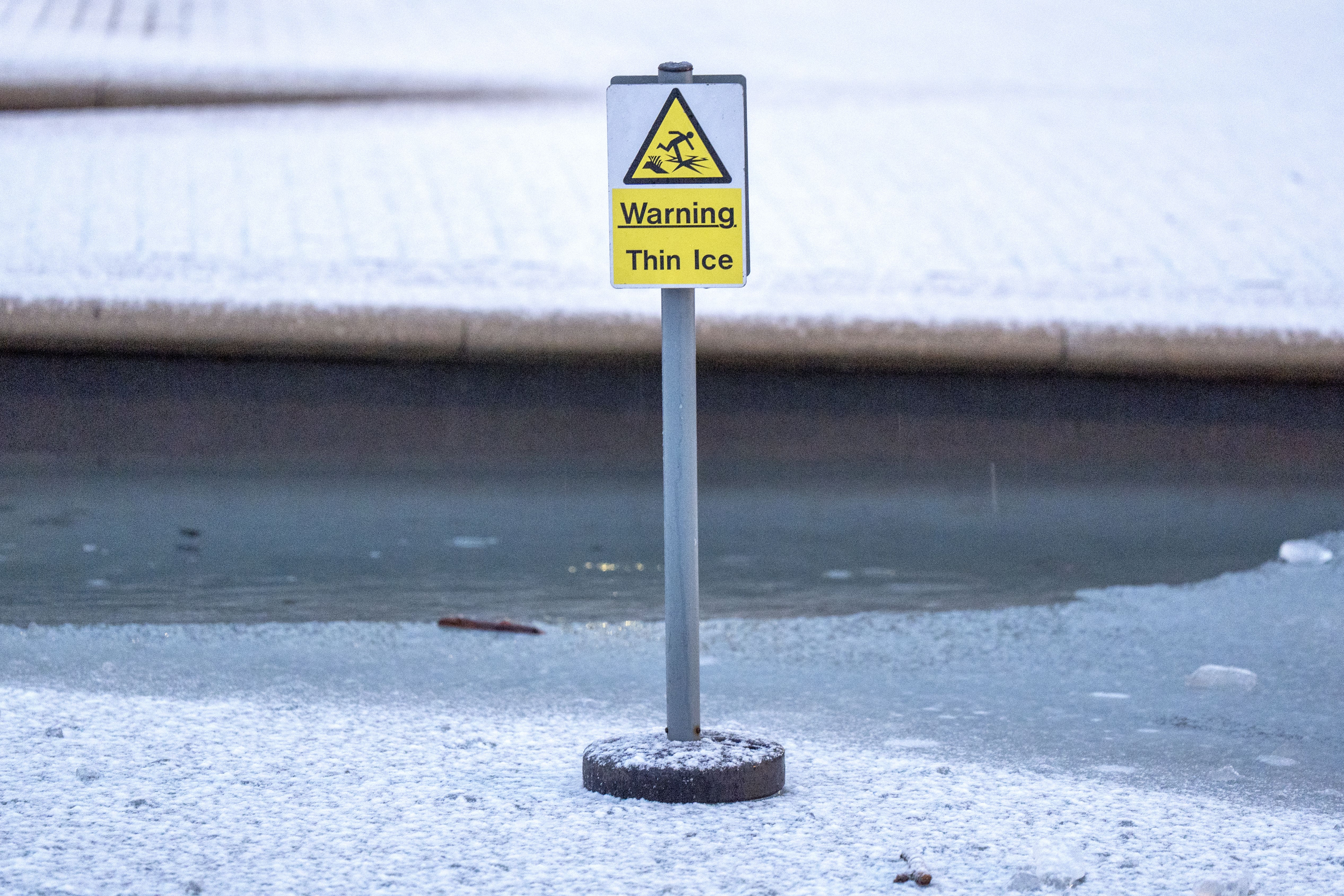 Icy conditions are expected in parts of Scotland (Jane Barlow/PA)