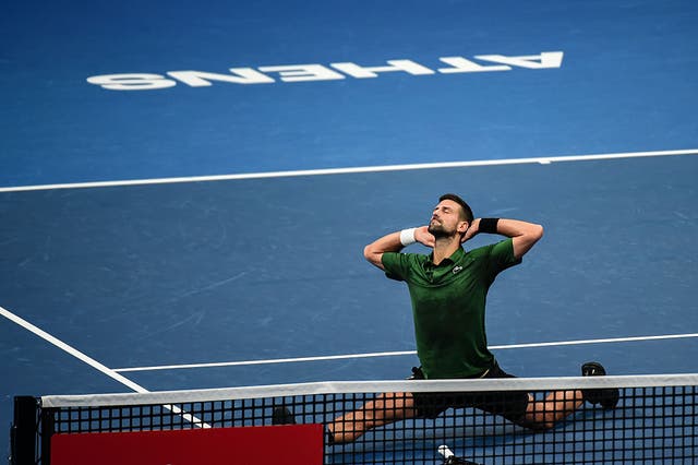 <p>Not done yet: Djokovic has opened the door to playing into his 40s </p>