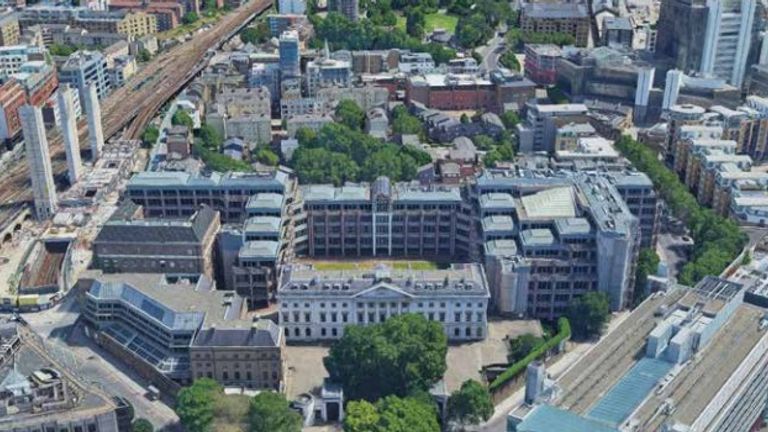 The former Royal Mint, near Tower Bridge, could be the new home of China’s ‘super-embassy’ in London