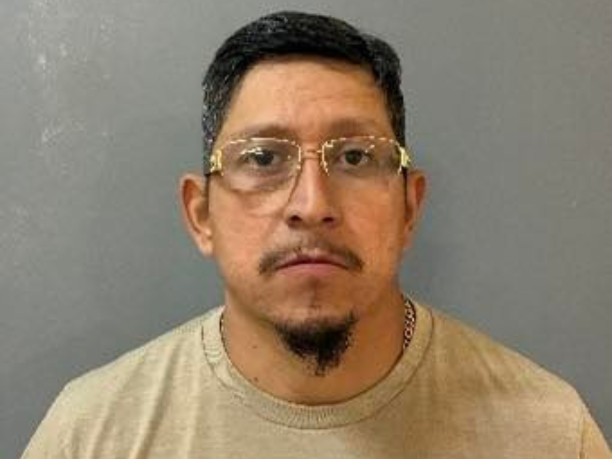 <p>Joel Adrian Florez, 43, is accused of shooting and killing an armed intruder at his home in Texas</p>