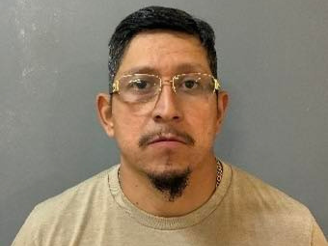 <p>Joel Adrian Florez, 43, is accused of shooting and killing an armed intruder at his home in Texas</p>