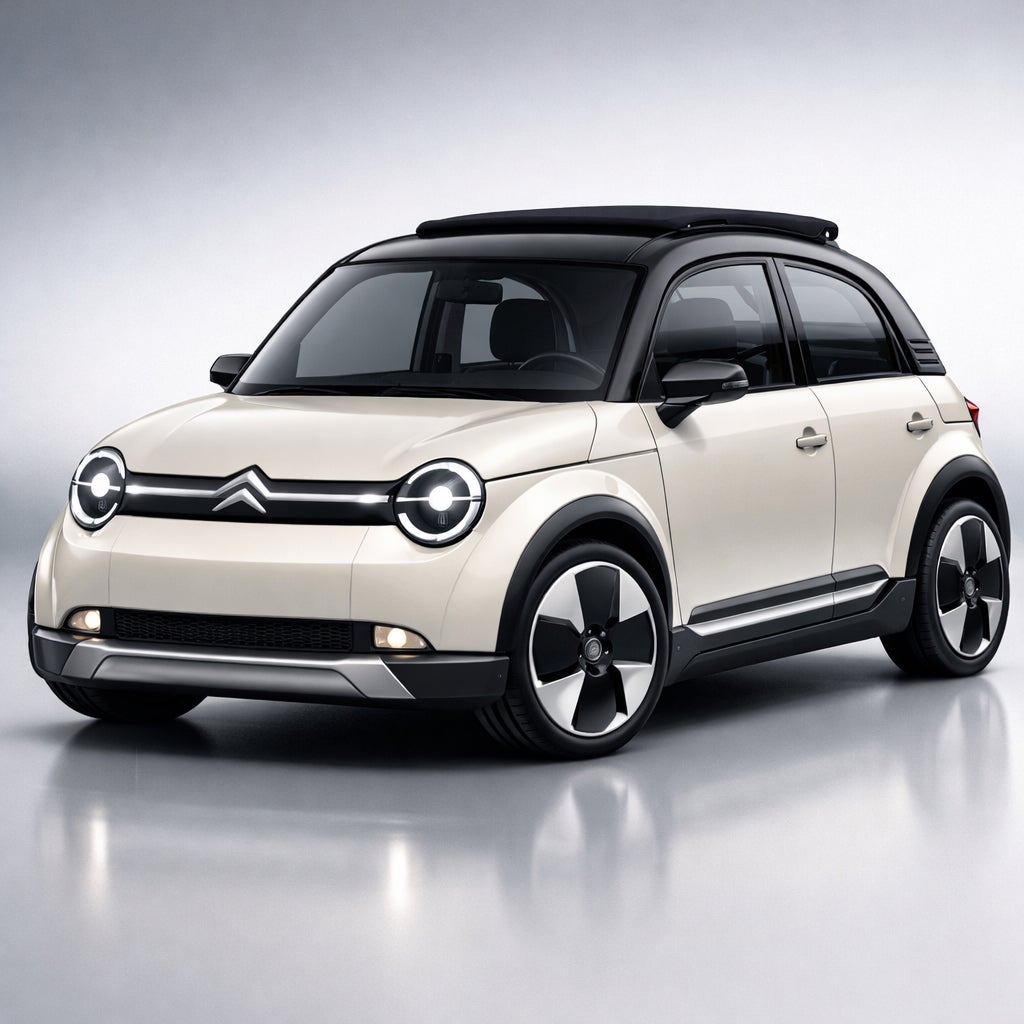 <p>A new small Citroen could be revealed at the Paris Motor Show in October and our render shows what it could look like</p>