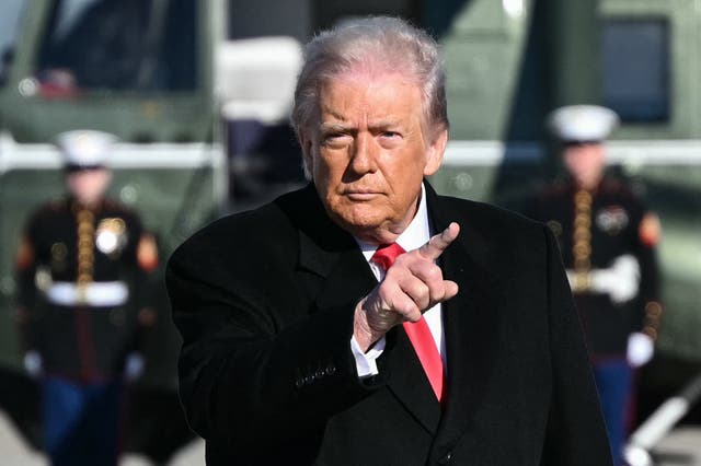 <p>Donald Trump has said that if a deal for the US to buy Greenland isn't reached by the end of January, a 10 per cent tariff would come into force against the UK, along with Denmark, Norway, Sweden, France, Germany, the Netherlands and Finland. It would increase to 25 per cent in June</p>