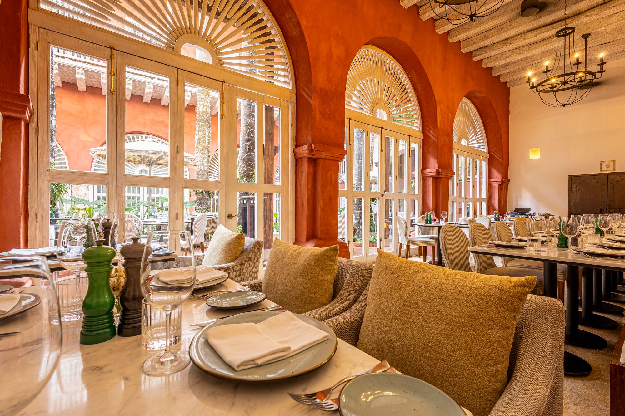 The hotel’s Colombian cuisine restaurant AniMare