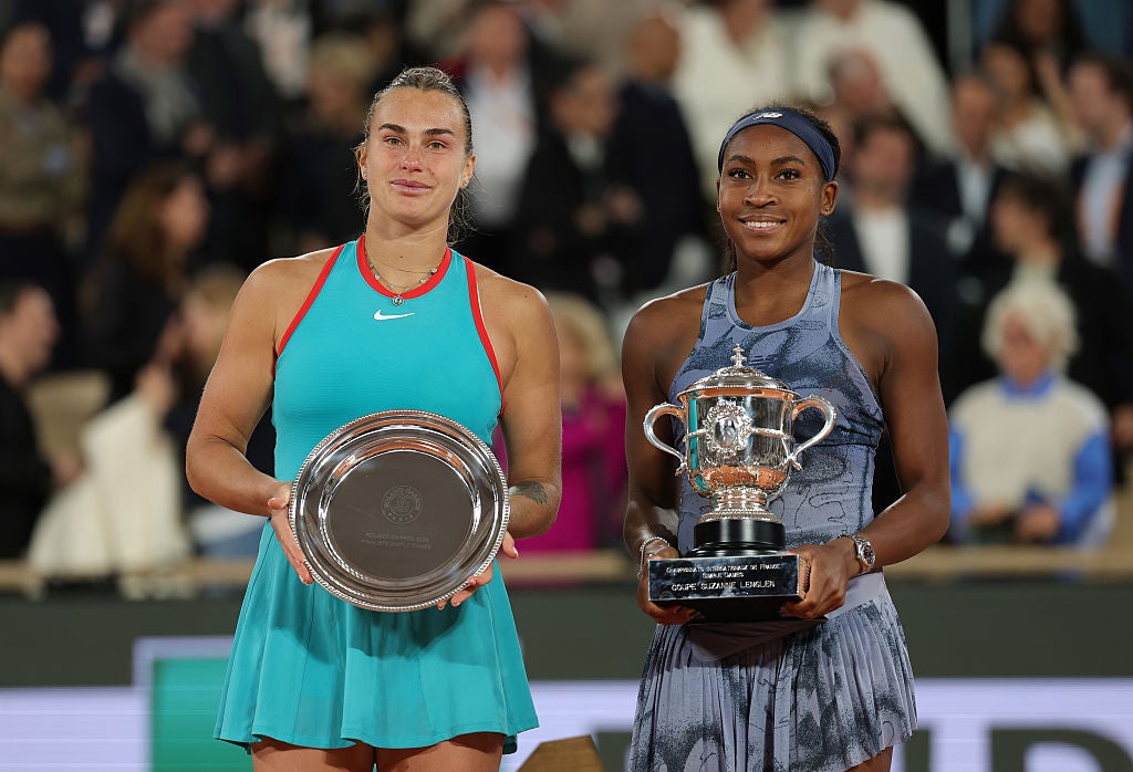 Gauff upset Sabalenka to win the French Open title, leading to unsporting post-match comments from the No 1