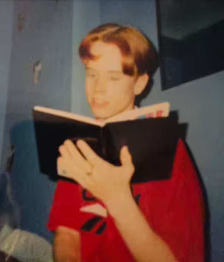 Gary Nunn, a straight-A student