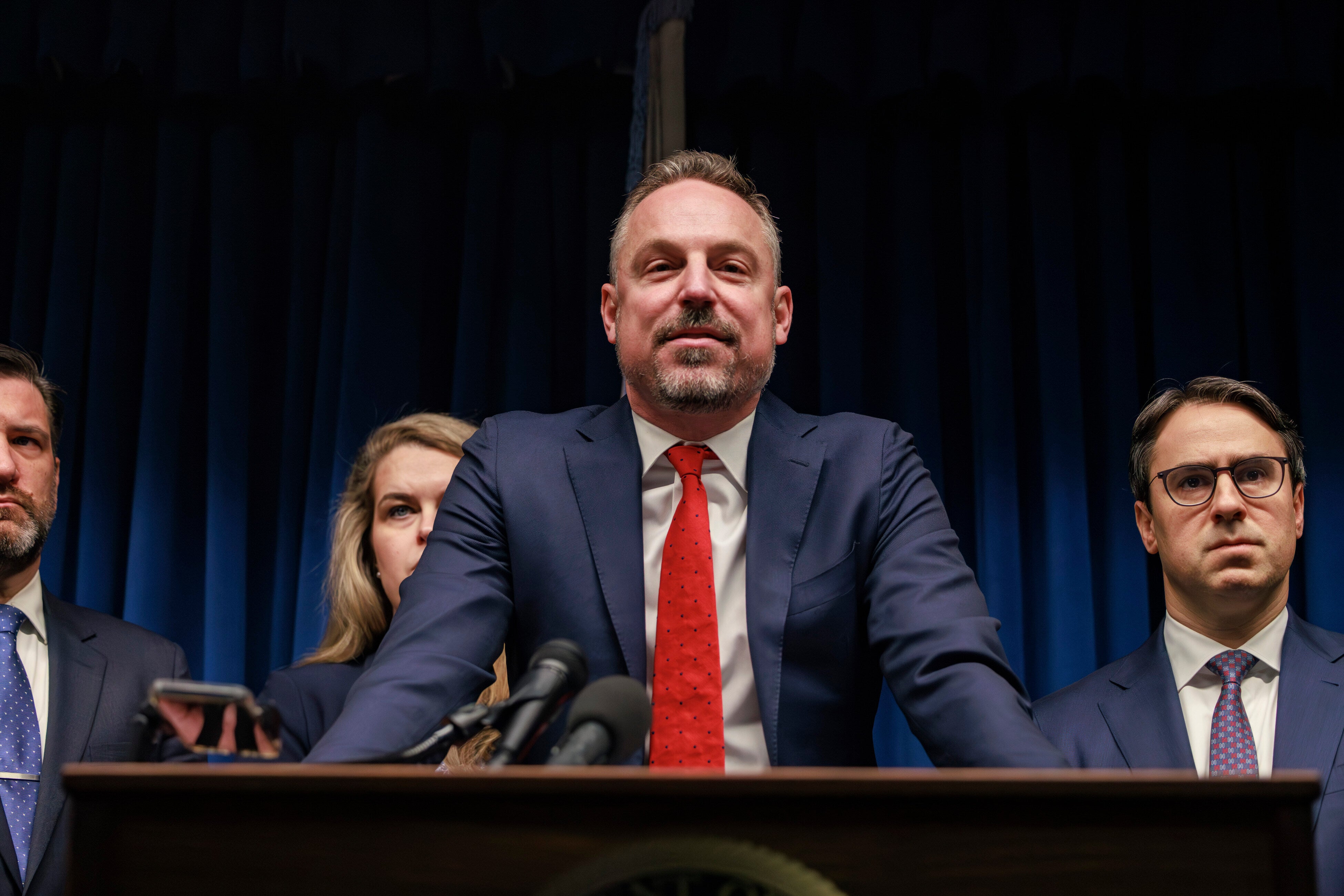 <p>Former acting US attorney Joseph Thompson, a top federal prosecutor in Minneosta, has reportedly resigned along with three other career prosecutors after the DOJ’s demands surrounding investigations in the aftermath of an ICE officer’s killing of Renee Good</p>
