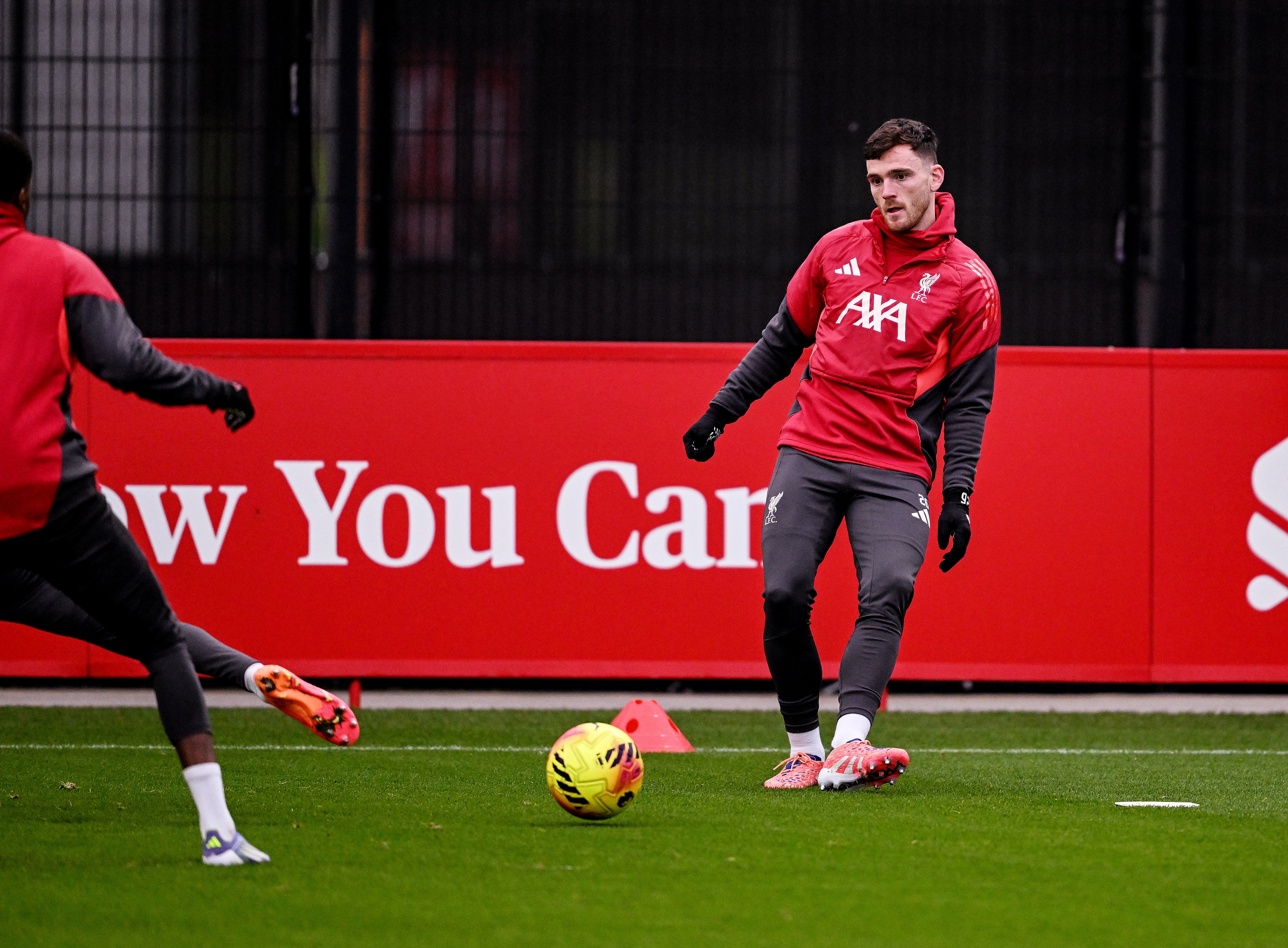 Andy Robertson is still enjoying his football at Liverpool but wants more game time