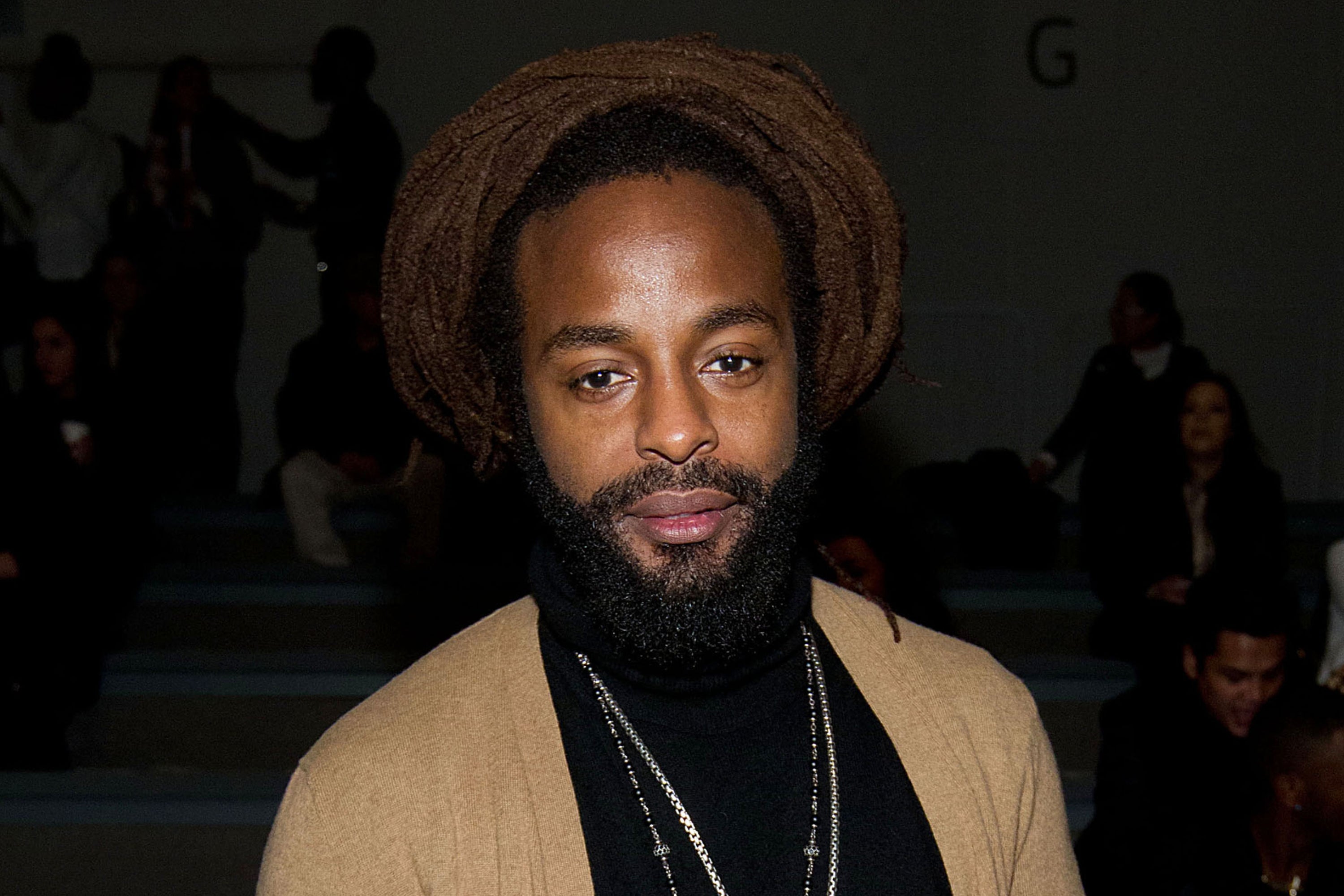 <p>John Forte appears at the Fall 2013 Nanette Lepore Runway Show in New York on Feb. 13, 2013. (Photo by Dario Cantatore/Invision/AP, File)</p>