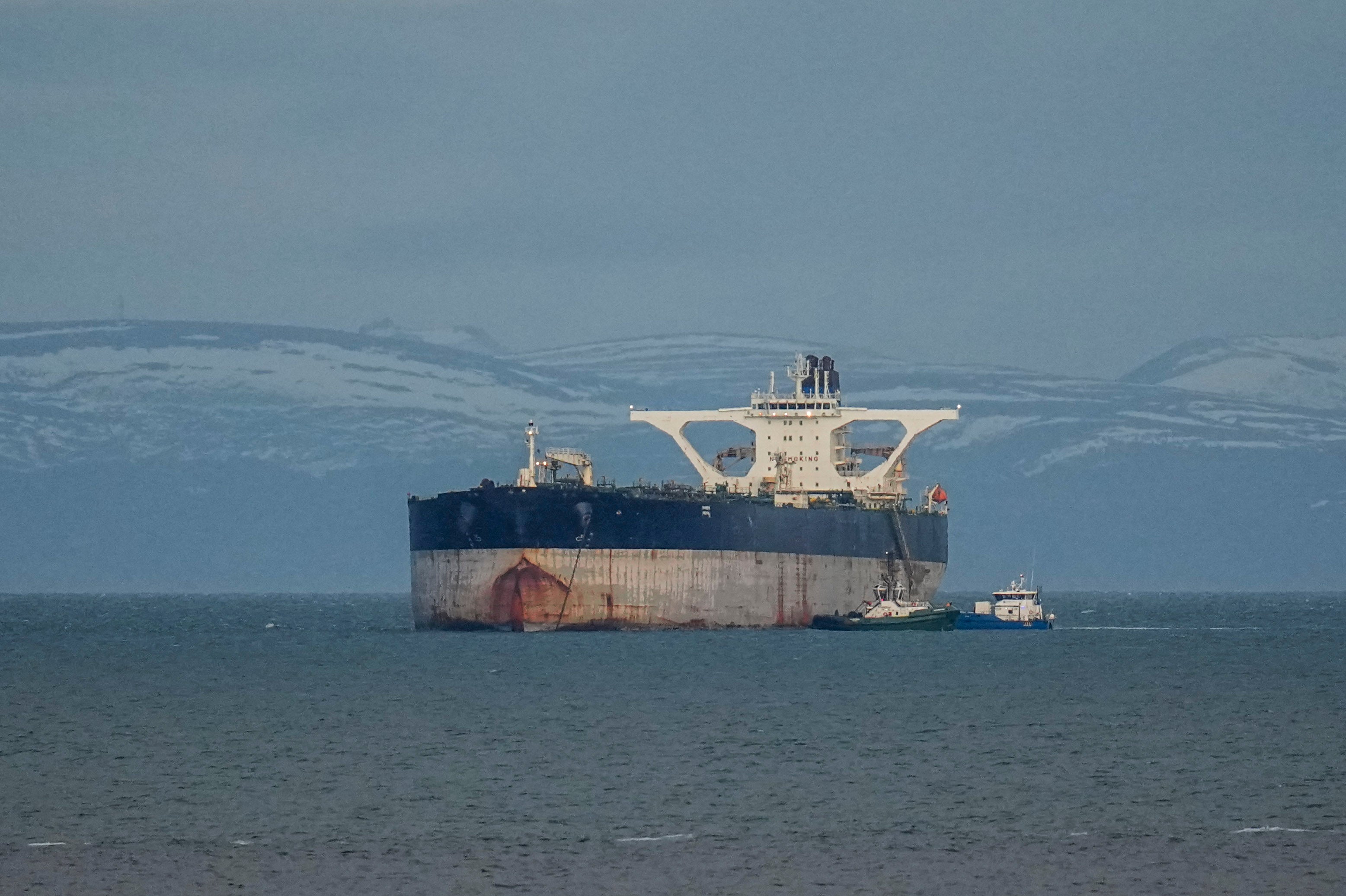 The Marinera was seen off the coast of Russian waters