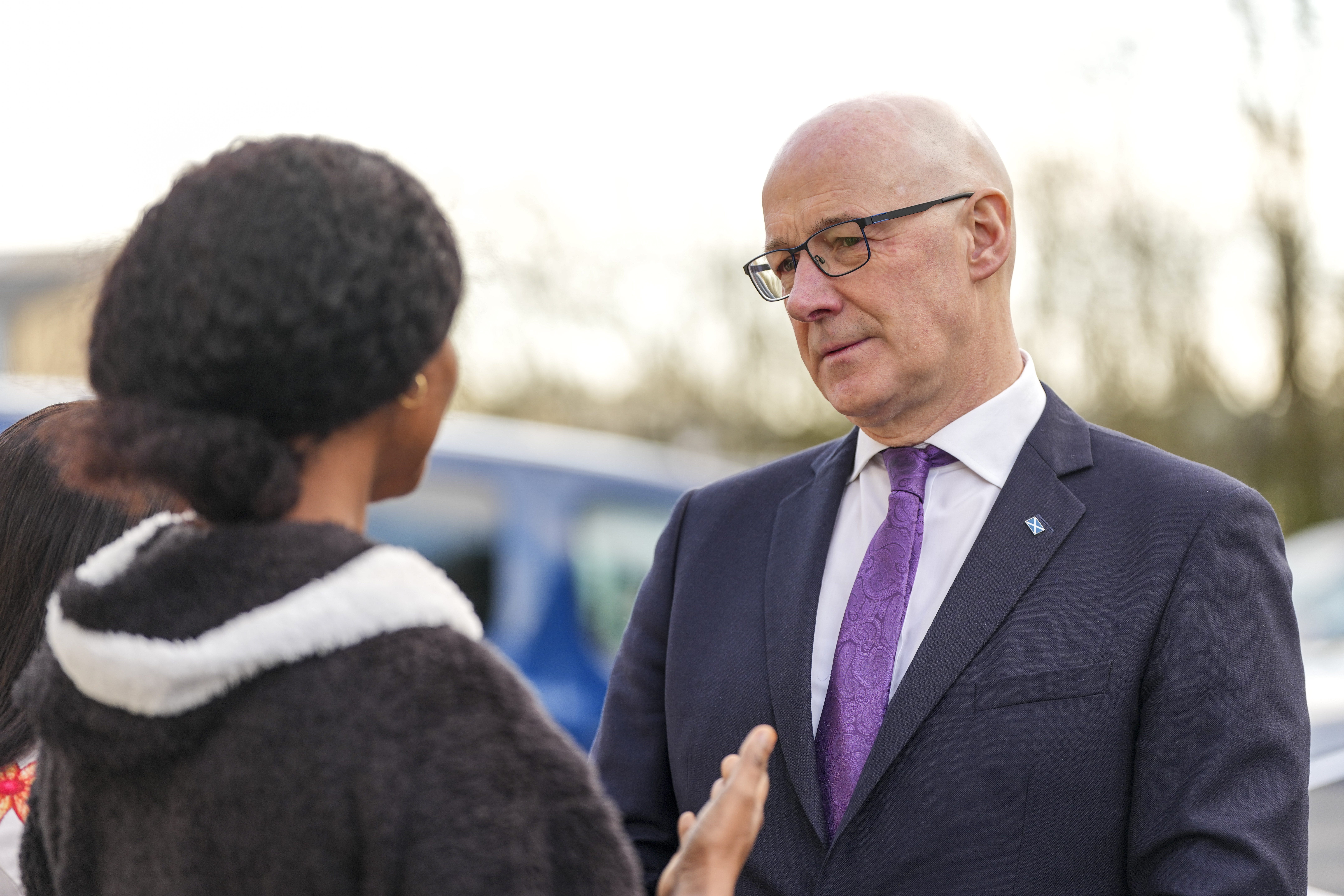 First Minister John Swinney said ‘these issues have been raised with the United Kingdom Government’ (Peter Summers/PA)