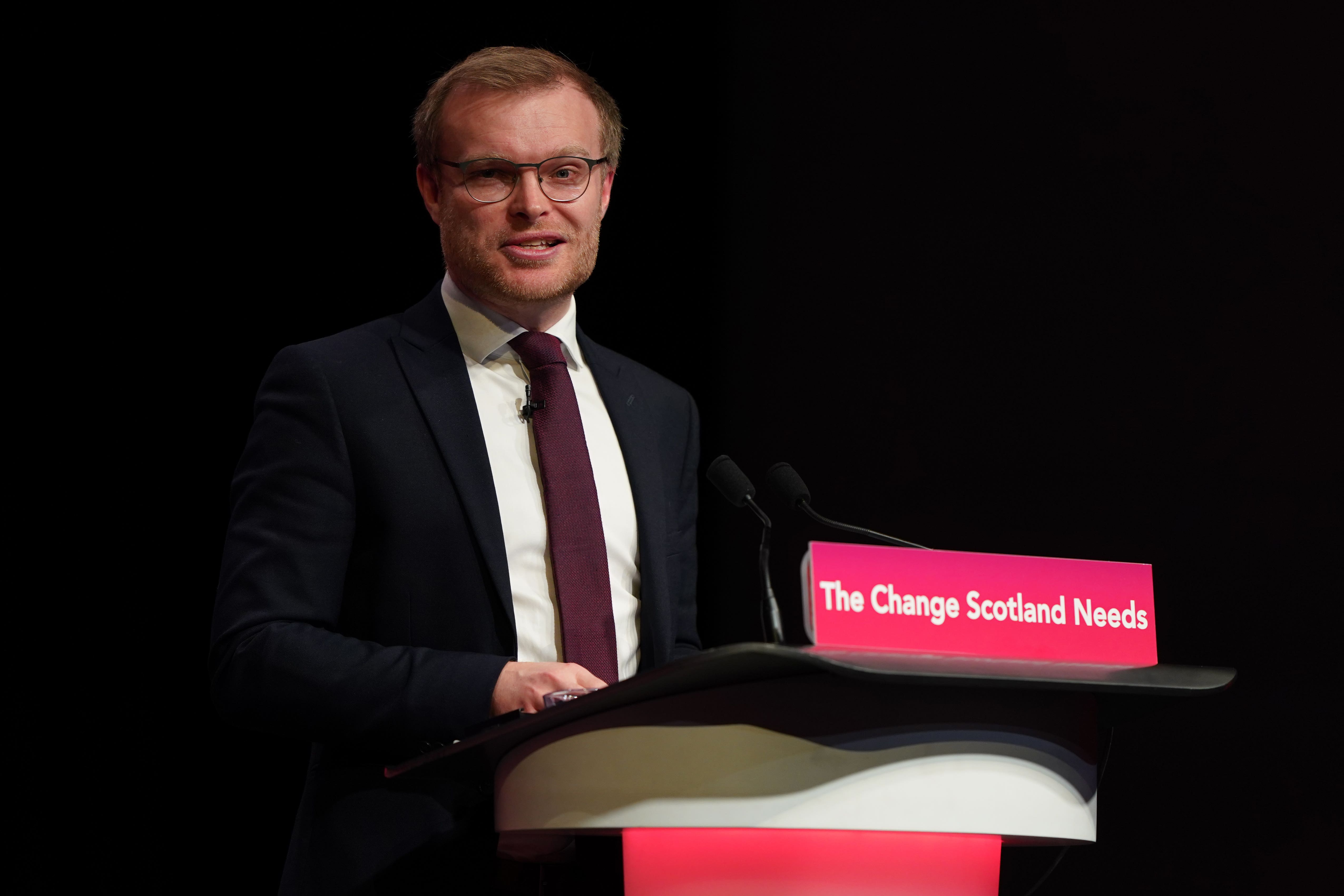 Energy minister Michael Shanks posted the video to X in November (Andrew Milligan/PA)