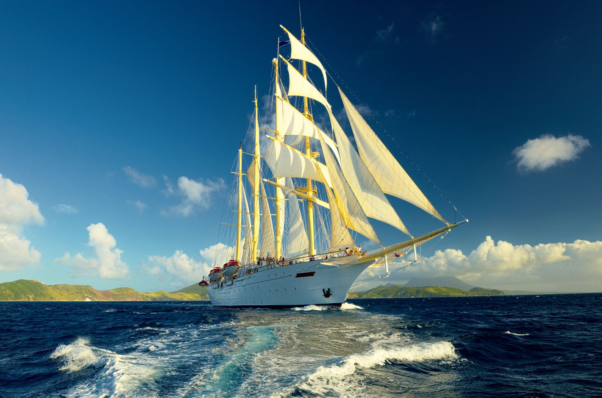 This tall ship cruise lets you discover lesser-known Caribbean islands