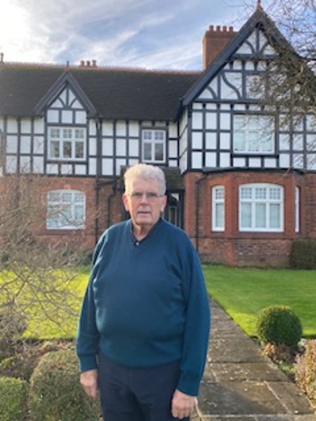 <p>Farmer John Edge has almost half of his dairy farm still under safeguarding connected to the HS2 line from Handscare to Manchester, which was scrapped more than two years ago</p>