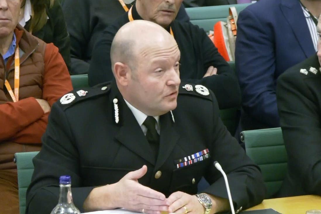 Craig Guildford, chief constable of West Midlands Police, has lost the confidence of the Home Secretary (House of Commons/UK Parliament/PA)