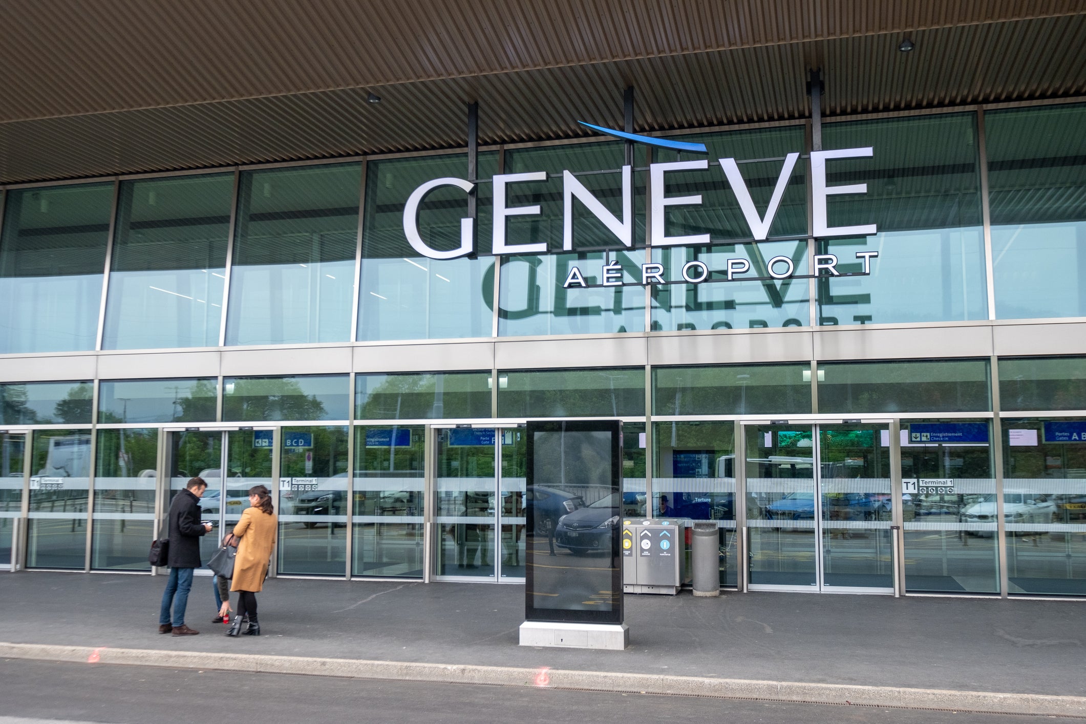 Ted warns travellers that Geneva airport does not live up to the destination that surrounds it