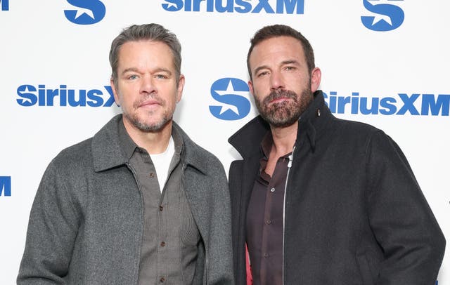<p>Matt Damon (left) and Ben Affleck (right) have reteamed for their new movie, 'The Rip'</p>