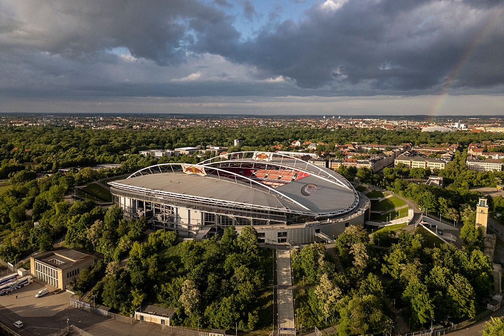 Leipzig's Red Bull Arena will host the final in May