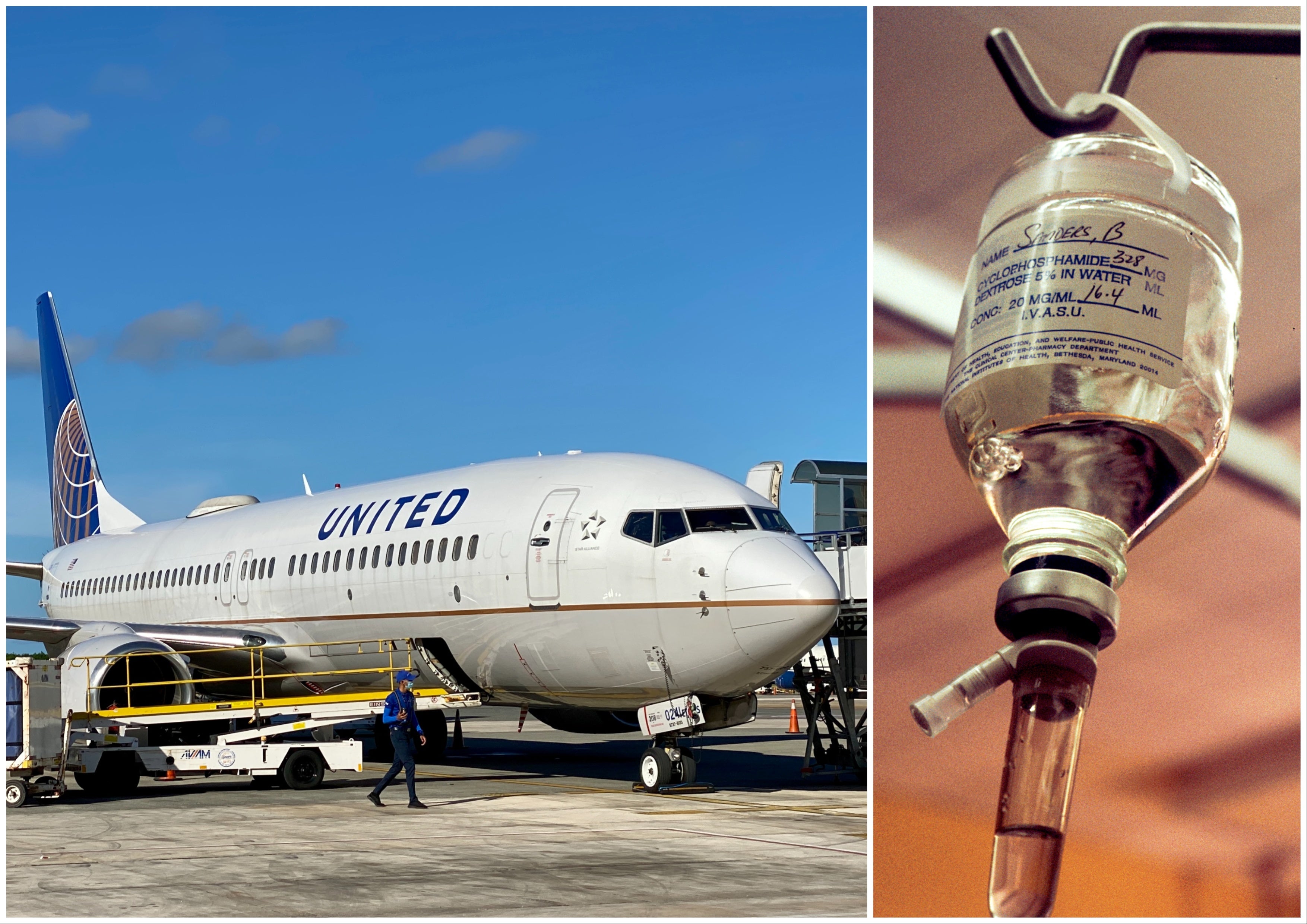 United Airlines employee Hasan Syed is fighting back after he was fired for undergoing cancer treatment, according to court filings