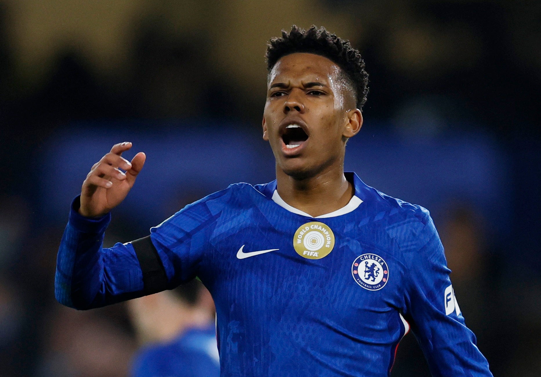 Estevao is on compassionate leave after flying home to Brazil