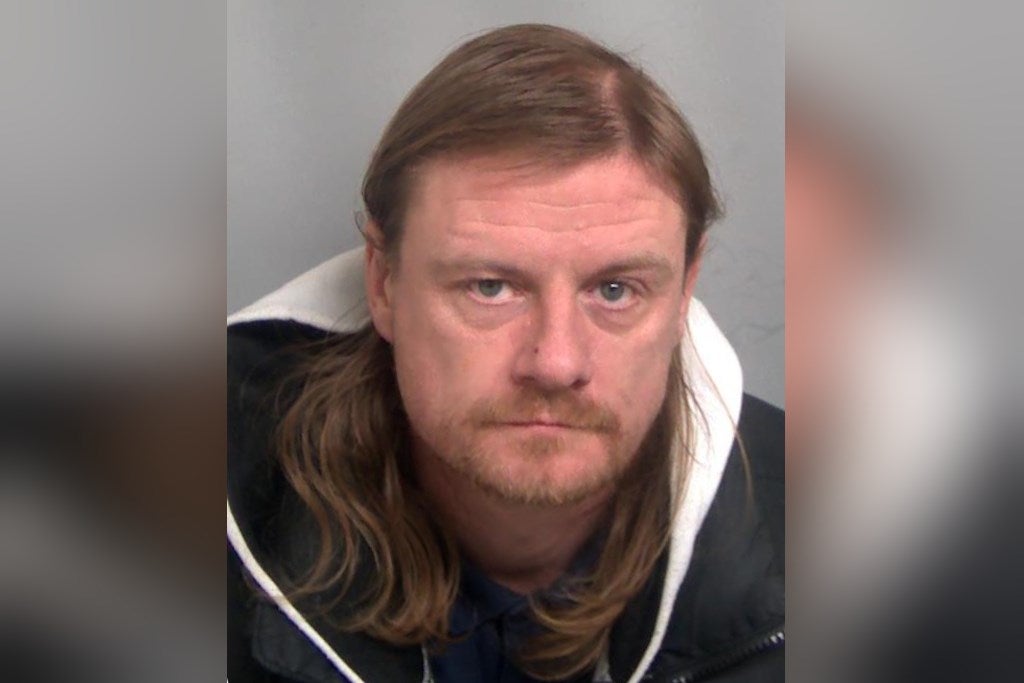 <p>Matthew Jenkins, 44, has been jailed for a total of 30 weeks after he was caught shoplifting in early January</p>