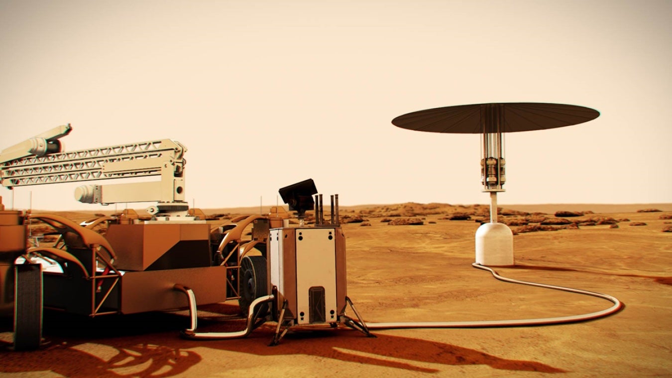 <p>NASA and the Department of Energy have committed to develop a lunar nuclear reactor in just under four years</p>